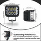 Dual Side Shooter Dual Color Strobe Cree Pods