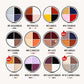 Twelve Constellation Series-Four-Color Solid Nail Polish