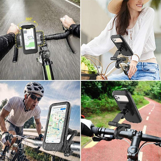 Vattentät telefonhållare för cyklar och motorcyklar 🔥  49% RABATT