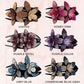 Rhinestone Double Flower Hair Clip