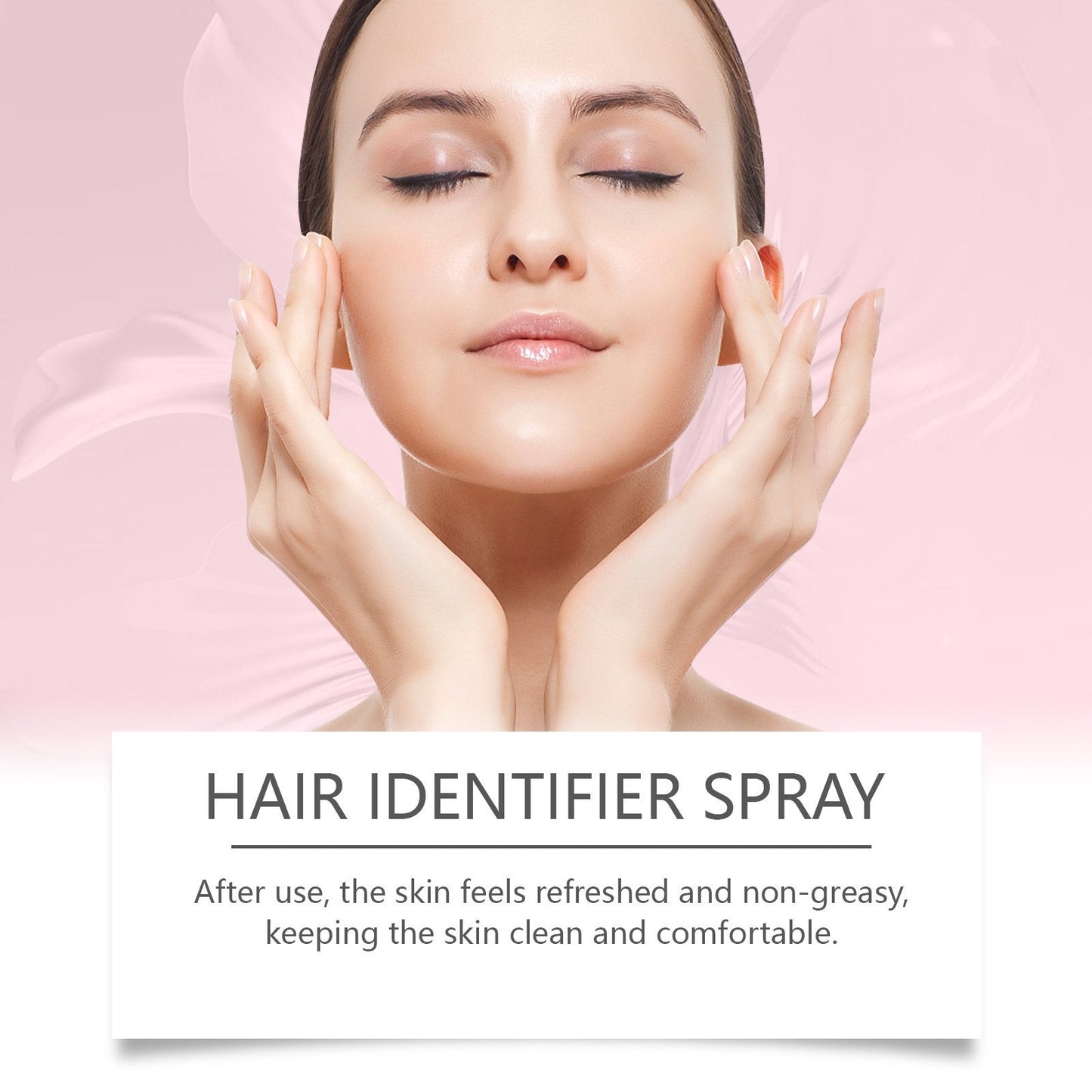 Haaridentificatiespray + dermaplanerset