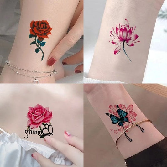 🦋Trendiga 3D-klistermärken för tatuering