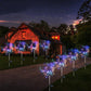 Waterproof Solar Fireworks Lamp