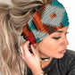 Geometric Yoga Sports Wide Headband