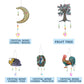 Diamond DIY Painted Wind Chime Charm
