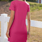👗Women's Casual Square Neck Pocket Short Sleeve Dress with Pockets💕