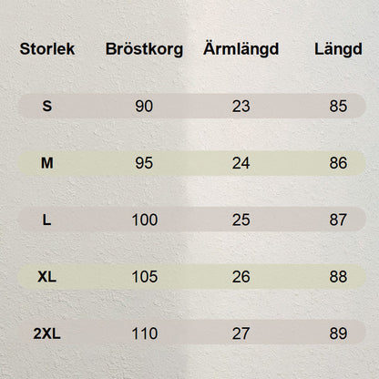 Rund hals enfärgad kortärmad vardagsklänning med fickor