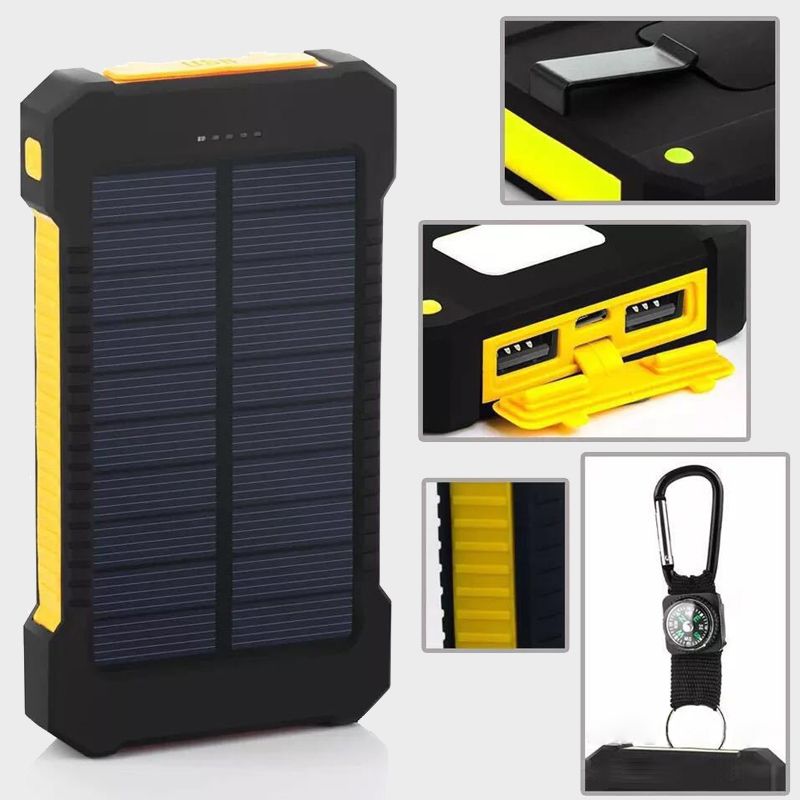 Solar Charger Power Bank for Mobile Phones