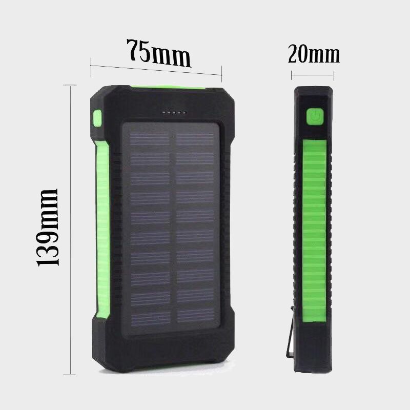 Solar Charger Power Bank for Mobile Phones