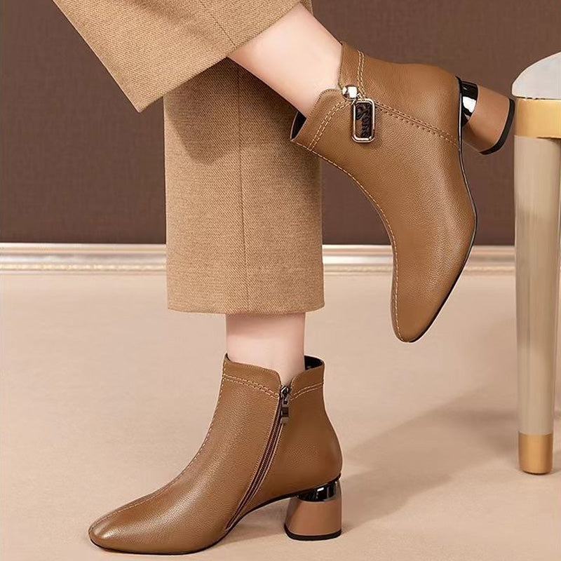 NOUVELLES BOTTES EN CUIR MARTIN À LA MODE 2024