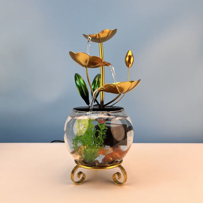 Lyxig kreativ Lotus Fishbowl Ornament