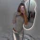 🎉👗Women's One Shoulder Sequin Bodysuit