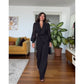 ⏳ Beperkte tijd 50% korting! 💥Elegante zwarte jumpsuit met kralen en wijde pijpen（Hoe meer je koopt, hoe hoger de korting）