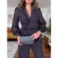 ⏳ Beperkte tijd 50% korting! 💥Elegante zwarte jumpsuit met kralen en wijde pijpen（Hoe meer je koopt, hoe hoger de korting）