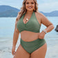 🩱Hete verkoop 50% KORTING👙 Buikcontrole Badpakken Bescheiden Hoge Taille Bikini Sets
