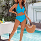 🩱Hete verkoop 50% KORTING👙 Buikcontrole Badpakken Bescheiden Hoge Taille Bikini Sets
