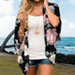 Summer Cool Flowy Floral Sunscreen Shirt