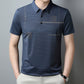 💥Men's Loose Cool Breathable Lapel T-Shirt
