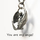 Prayers Angel Necklace - Du är min ängel