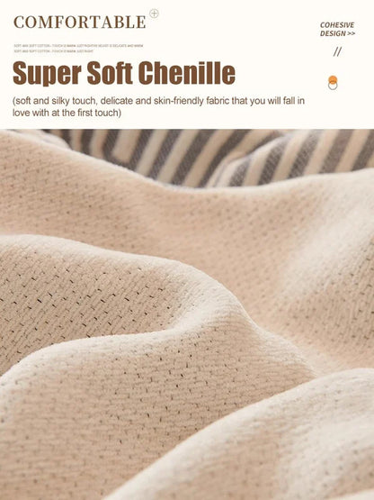 Autumn Hot Sale - 50% off Dubbelsidig chenille soffa omslag