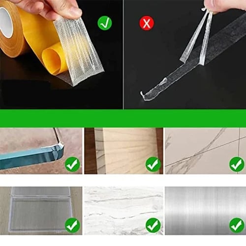 Super Sticky Resistente Clear Tejp